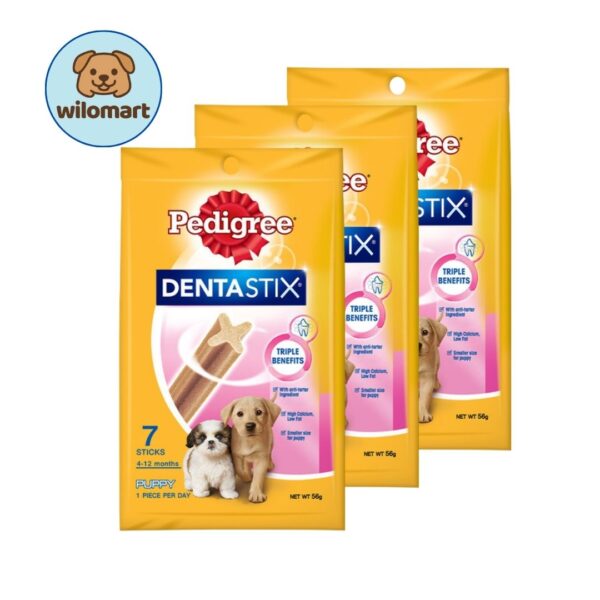 PEDIGREE Dentastix Puppy Dog Treats 56g 7s